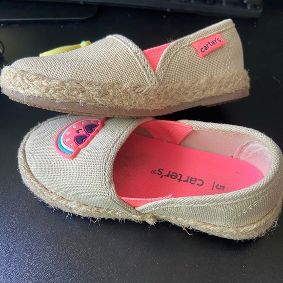 Carters slip on espadrille size 5 - Picture 6 of 6